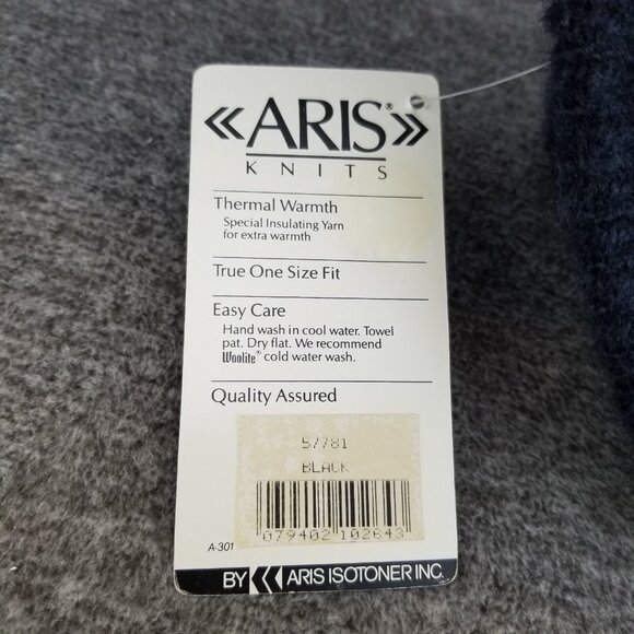 ✅VTG ARIS KNITS Thermal Puff Acrylic Sweater Knit Small Brim Cloche Bucket Hat - Picture 6 of 8